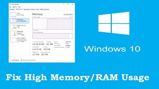 How to Fix High MemoryRAM Usage in Windows 10 [upl. by Dlareg374]