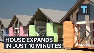 This expanding house is ready in 10 minutes [upl. by Carli614]