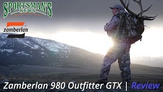 Zamberlan 980 Outfitter GTX  Review [upl. by Llehcsreh]