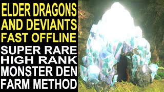 Find Elder Dragons And Deviants Under 10m Each In Monster Hunter Stories 2 Super Rare High Rank Den [upl. by Ellennahs]