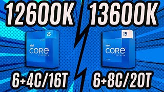 Core i5 12600K vs 13600K  Game Benchmarks [upl. by Edelstein]