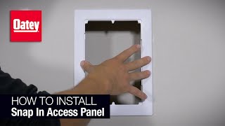 How to Install an Access Panel [upl. by Gustavo]