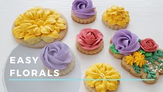 Royal Icing Flowers amp Leaves for Beginners [upl. by Adleremse]