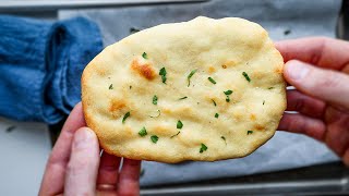 KETO Naan Bread  The BEST Low Carb Naan Flatbread Recipe For Keto [upl. by Neelyk]