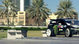 Ken Blocks Ultimate Exotic Playground in Dubai Gymkhana Ford Performance [upl. by Bevis]