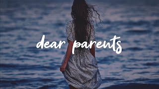 Tate McRae  dear parents Lyrics [upl. by Vokay]