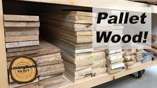 How To Get More Wood from PALLETS  Woodworking [upl. by Elaynad348]