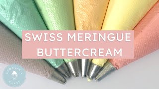 FOOLPROOF Swiss Meringue Buttercream Tutorial  Georgias Cakes [upl. by Tilford404]