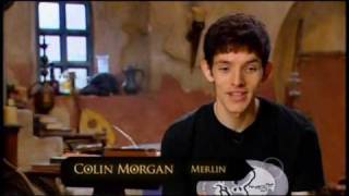 Exclusive Colin Morgan Interview  Part 3  Merlin [upl. by Anilok]