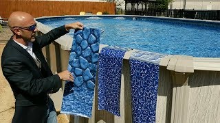 Above Ground Pool Liners  Buyers Guide [upl. by Anauqal]