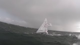 420 extreme sailing  40knots [upl. by Pontone]