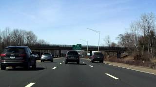 Interstate 84  Connecticut Exits 7 to 1 westbound [upl. by Cornelle430]