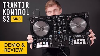 Traktor Kontrol S2 MK3 by Native Instruments  Demo amp Review [upl. by Esinnej]