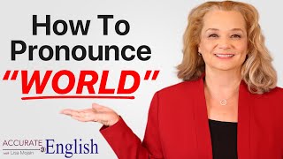 Difficult words quotworldquot etc Accurate English [upl. by Dalt]