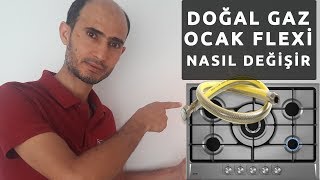 DOĞAL GAZ OCAK FLEXİ NASIL BAĞLANIR [upl. by Aicileb698]