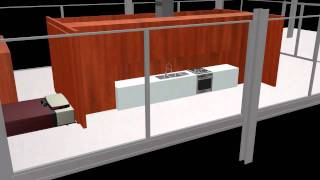 Farnsworth House Animation [upl. by Nivac]