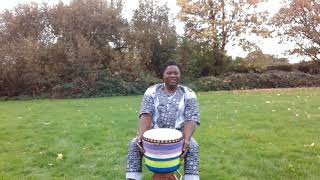 KUKU Rhythm  Beginners African Drumming Tutorial [upl. by Zielsdorf]