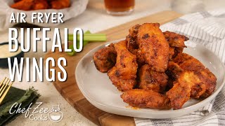 Air Fryer Buffalo Wings  Air Fryer Recipes  Chef Zee Cooks [upl. by Edra]