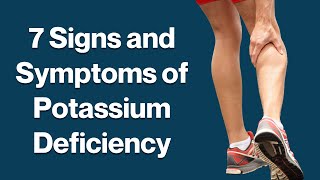 7 Signs and Symptoms of Potassium Deficiency  VisitJoy [upl. by Brey444]