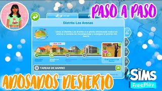 🏜️Adosados desierto🏜️ Paso a pasoTips💡The Sims Freeplay [upl. by Devlin]