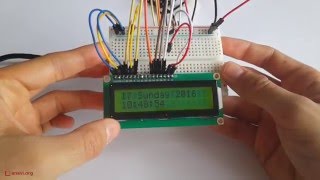 Getting started with 16x2 LCD Display for Raspberry Pi [upl. by Dumanian]