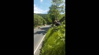 Guy Martin Crash  Isle of Man TT 2017  Honda Superbike [upl. by Cleveland357]