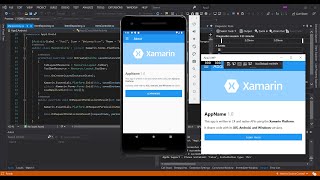 Cross Platform Development in Visual Studio Xamarin Android IOS UWP [upl. by Sarchet760]