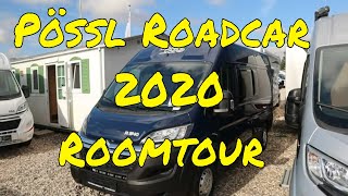 Kastenwagen Pössl Roadcar 540 Modell 2020 Roomtour und Test neustes Modell [upl. by Edgell]