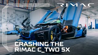 CRASHING THE RIMAC NEVERA HYPERCAR 5X [upl. by Nath]