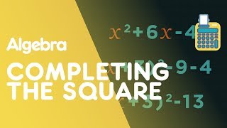 Completing The Square  Quadratics  Algebra  Maths  FuseSchool [upl. by Asyar]