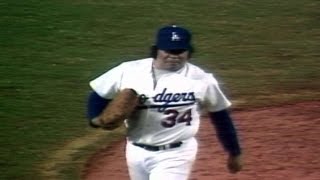 1981 WS Gm3 Valenzuela Ks Piniella Dodgers get win [upl. by Latrena715]