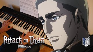 Erwins Charge toothi  APETITAN Attack on Titan Season 3 Part 2 EP 4 Piano Solo [upl. by Kuska129]