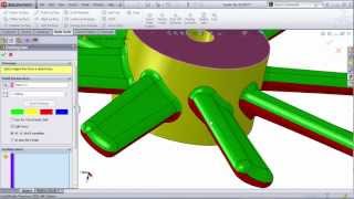 Complex Mold Split Using SolidWorks [upl. by Froehlich801]