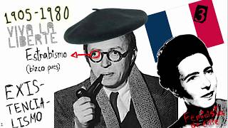 EXISTENCIALISMO  JEAN PAUL SARTRE [upl. by Toille]