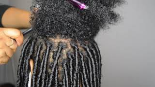 Starting Locs with Comb Coils [upl. by Waylon]