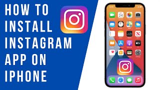 How to Install Instagram App on iPhone [upl. by Atener491]