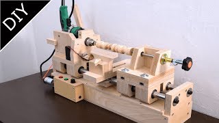 Making of Wood lathe  6in1 drill press Part3 [upl. by Trotta891]