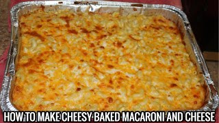 THE EASIEST AND CHEESIEST MACARONI AND CHEESE RECIPE [upl. by Santana386]