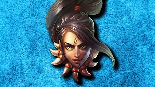 Nidalee Jungle vs Graves  KR Master Patch 1410 [upl. by Yelkreb]