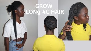 DIY EXTREME Hair Growth Deep Conditioning Mask For Natural Hair Grow Your 4C Hair To Waist Length [upl. by Normak]