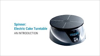 Spinner  Electric Cake Turntable BA130 [upl. by Lemmor]