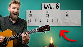 12 LEVELS OF CHORD PROGRESSION COMPLEXITY [upl. by Nirrad866]