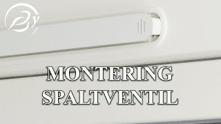 Demontering montering spaltventil [upl. by Cadmar]