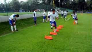 Blazing FootballSoccer Speed Agility Ladder amp Hurdles [upl. by Brout]