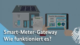 SmartMeterGateway  Wie funktionierts  BSI [upl. by Drue21]