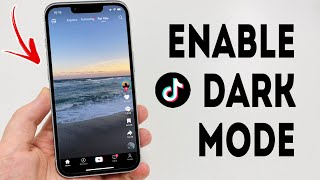 How To Enable Dark Mode In TikTok  Full Guide [upl. by Sheffy]