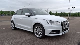 2016 Audi A1 Sportback 14 TFSI 125 S line StartUp and Full Vehicle Tour [upl. by Israel122]