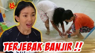 24 JAM TERJEBAK BANJIR JAKARTA Drama amp Vlog Lucu  CnX Adventurers [upl. by Nilyac]