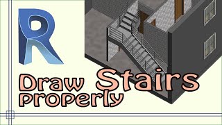 Revit  How to draw Stairs properly [upl. by Lara]