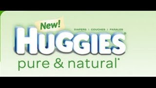 Review Huggies Pure and Natural Diapers [upl. by Mirabella]